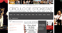 Desktop Screenshot of circulodestickistas.com